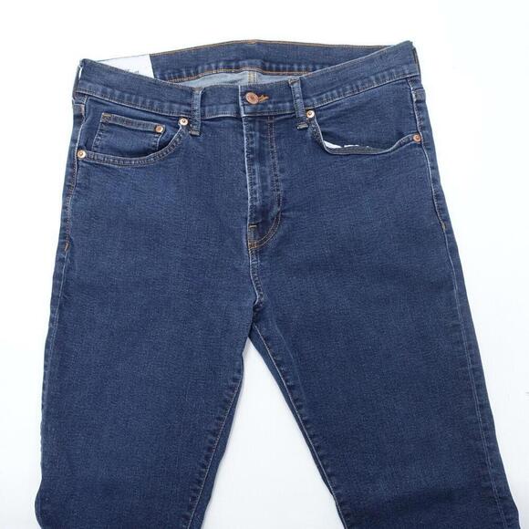 H&M Skinny Jeans Mens 36 X 32 Blue Coupe Moulante & Denim 5-Pockets Classic - Picture 3 of 8